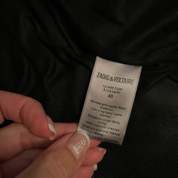 Skull Face and Leaf Leather Jacket - Picture 11 of 16